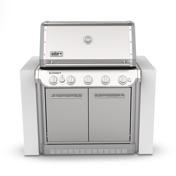 Summit SB38 Built-In LPG SS with Crafted Hotplate