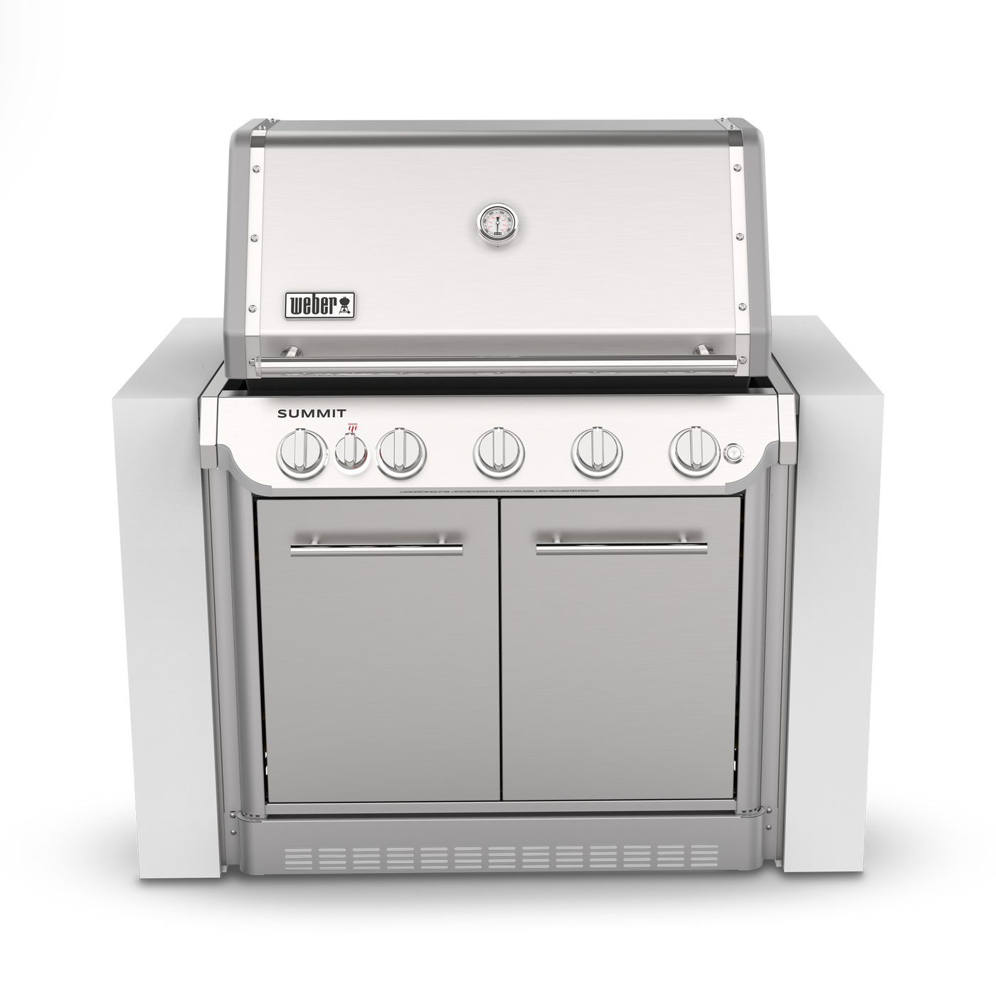 Summit® SB38 Built-In Gas Barbecue Stainless Steel
