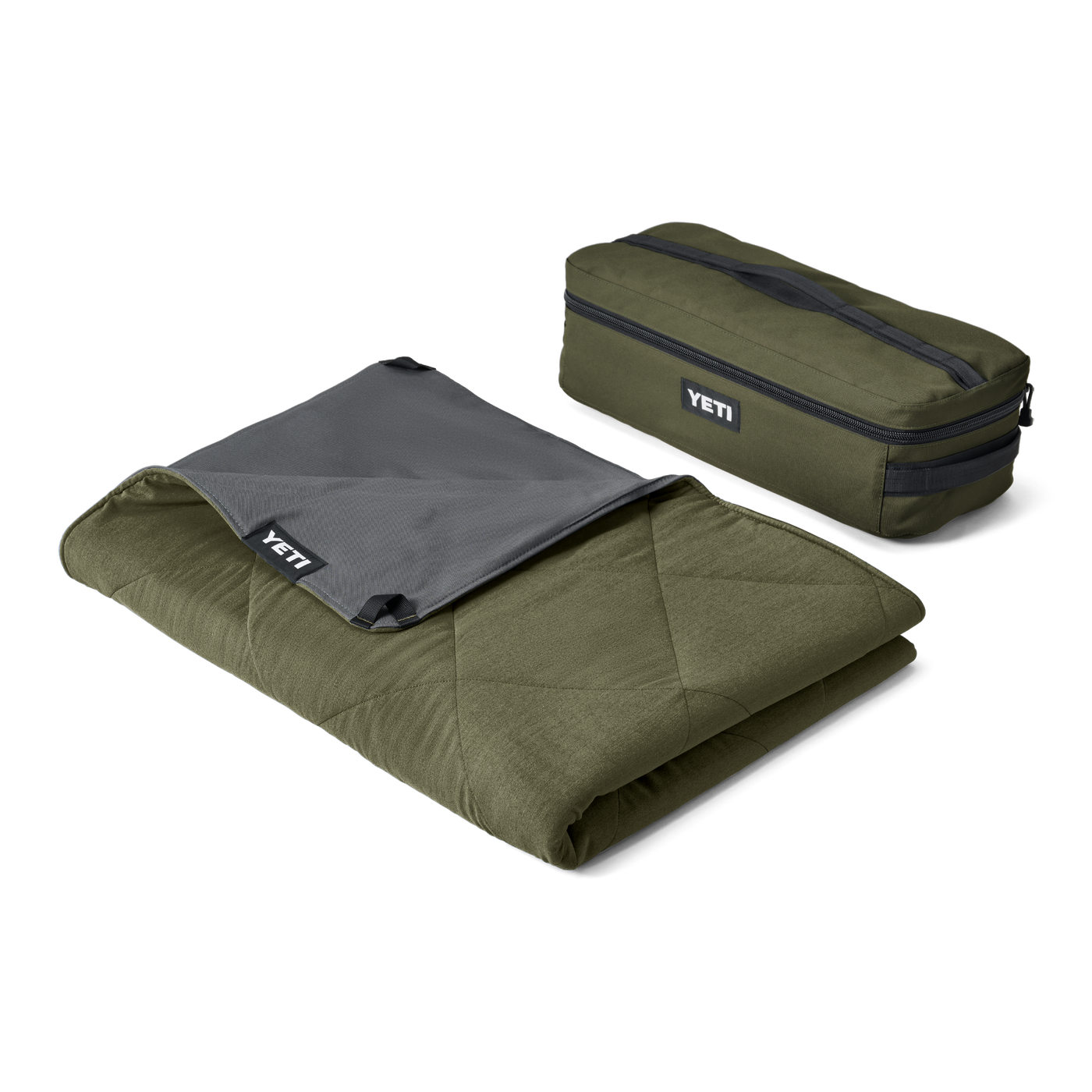 Lowlands Blanket Olive/Black
