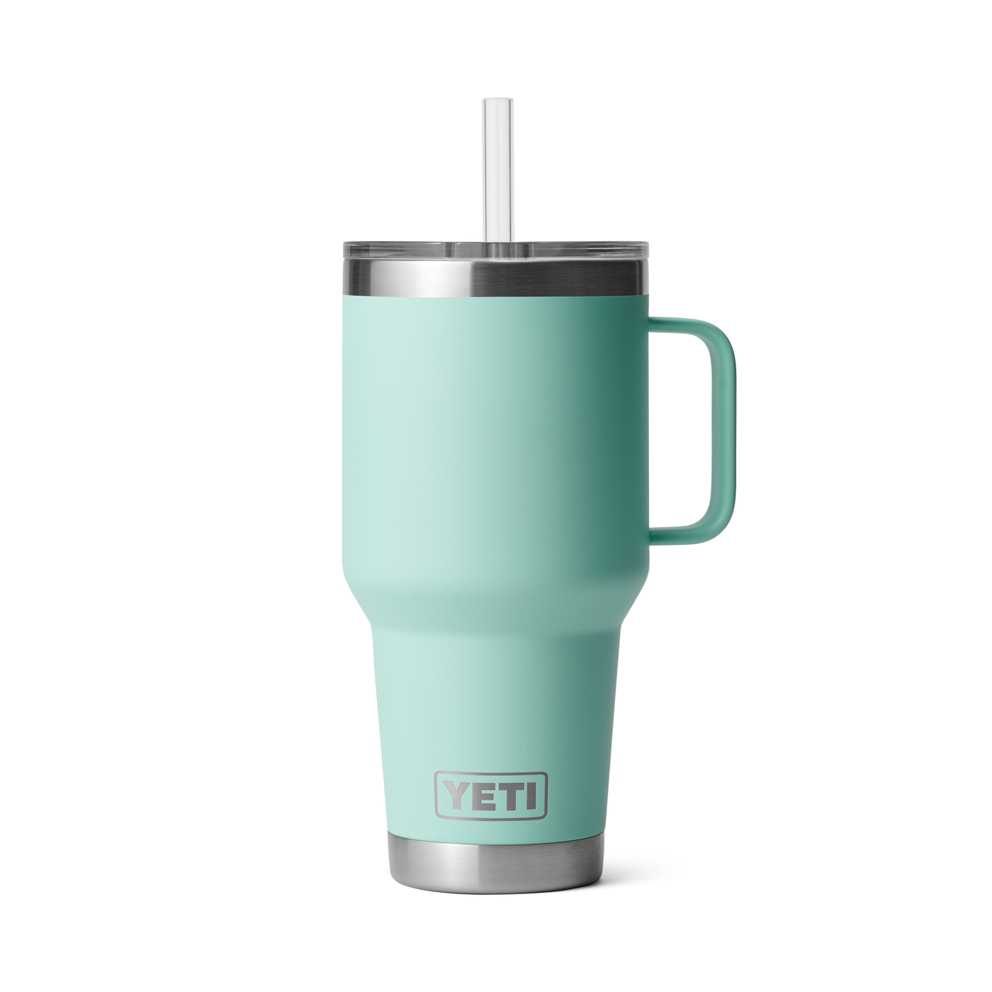 Rambler 35 oz Straw Mug Seafoam