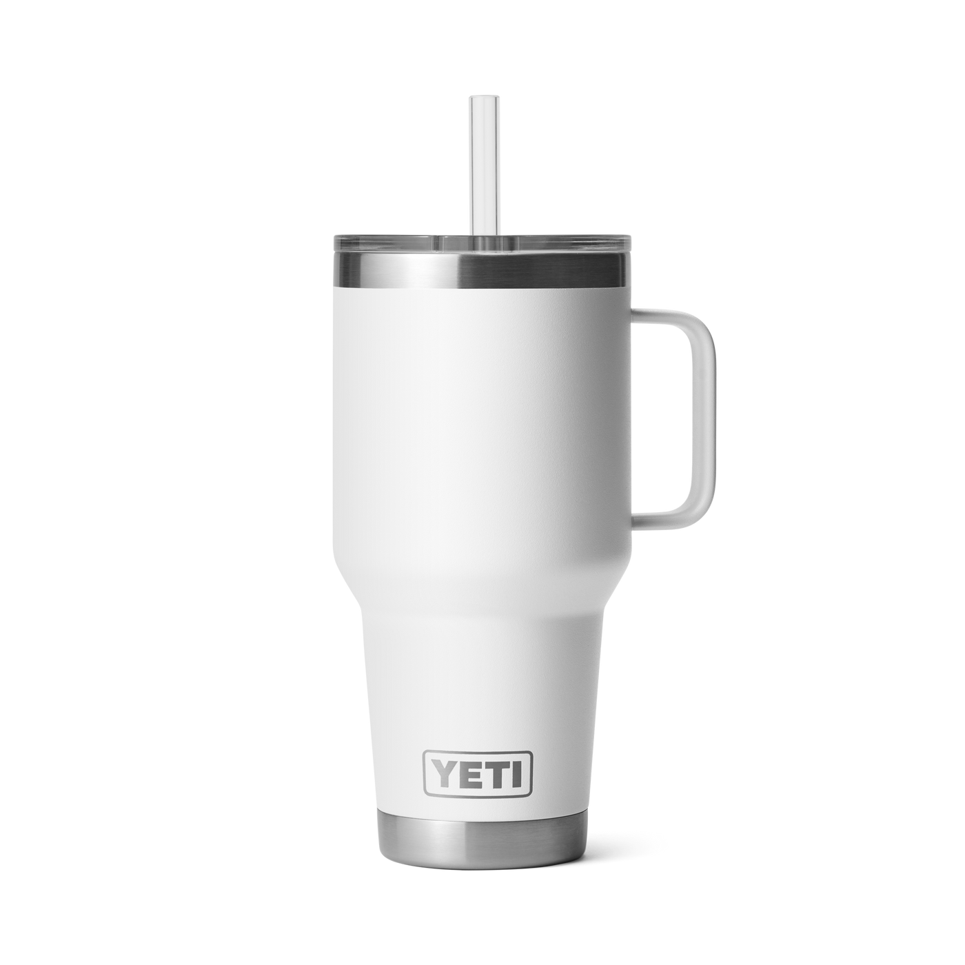 Rambler 35 oz Straw Mug White
