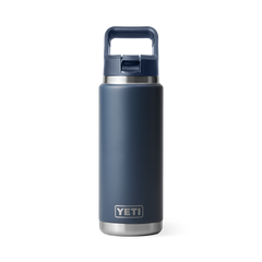 Rambler 26 oz C Straw Bottle Navy
