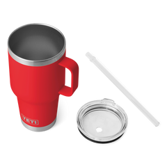 Rambler Silicone Straw Lid Small Rescue Red