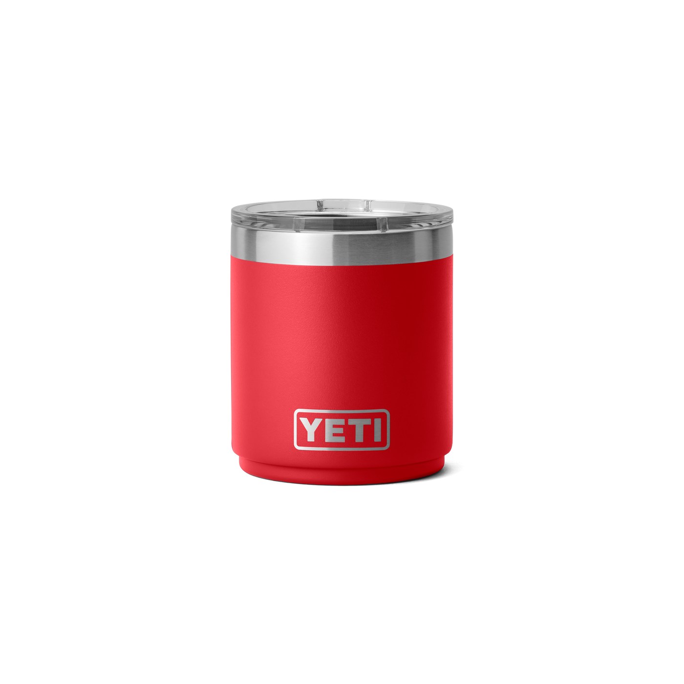 Rambler 10 oz Lowball 2.0 MS Rescue Red