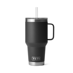 Rambler 35 oz Straw Mug Black