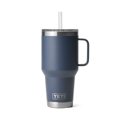 Rambler 35 oz Straw Mug Black