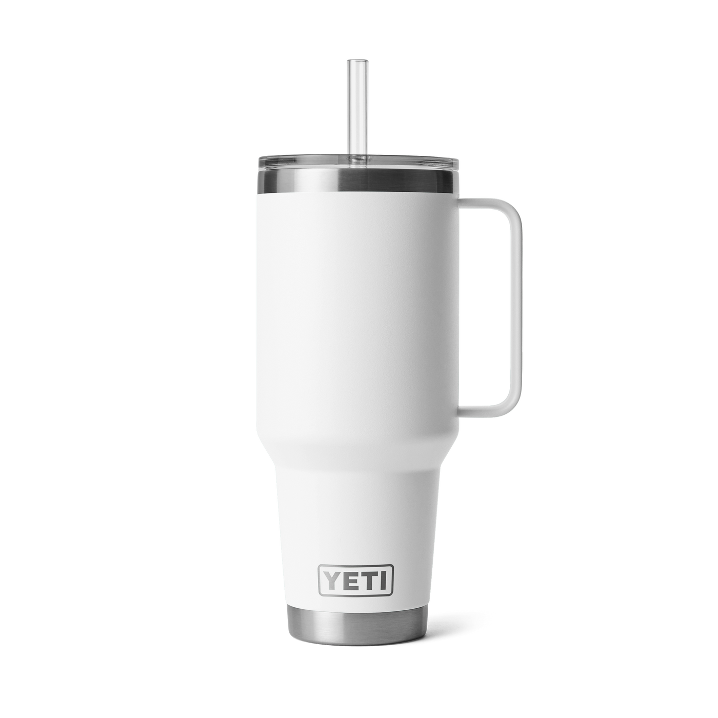 Rambler 42 oz Straw Mug White