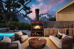Masport Matakana Outdoor Corten Cabinet Pack