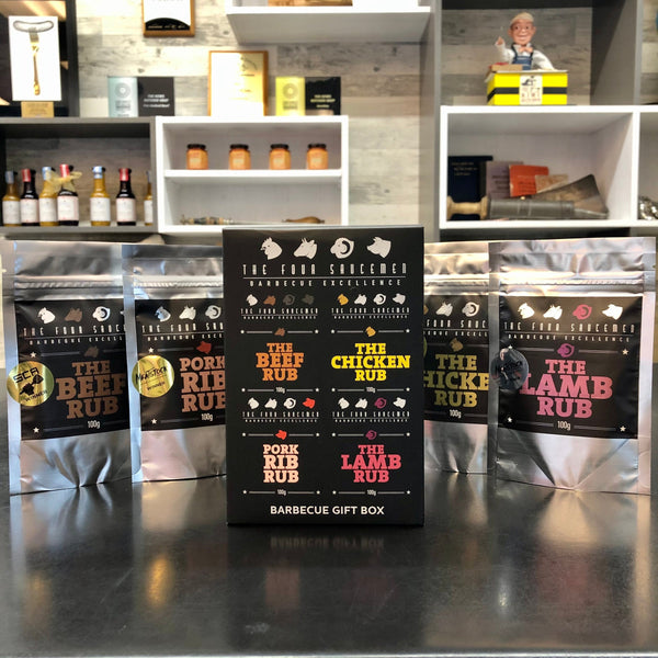 The Four Saucemen - Rub Giftbox