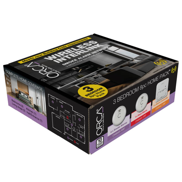 Orca Wireless 3 Bed 8pk